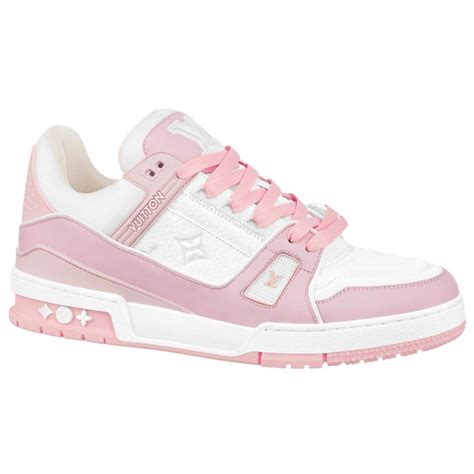 pink and red louis vuitton sneakers|Louis Vuitton trainer sneaker pink.